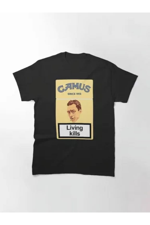 Philosopher Albert Camus Logo T-shirt S-5XL | eBay