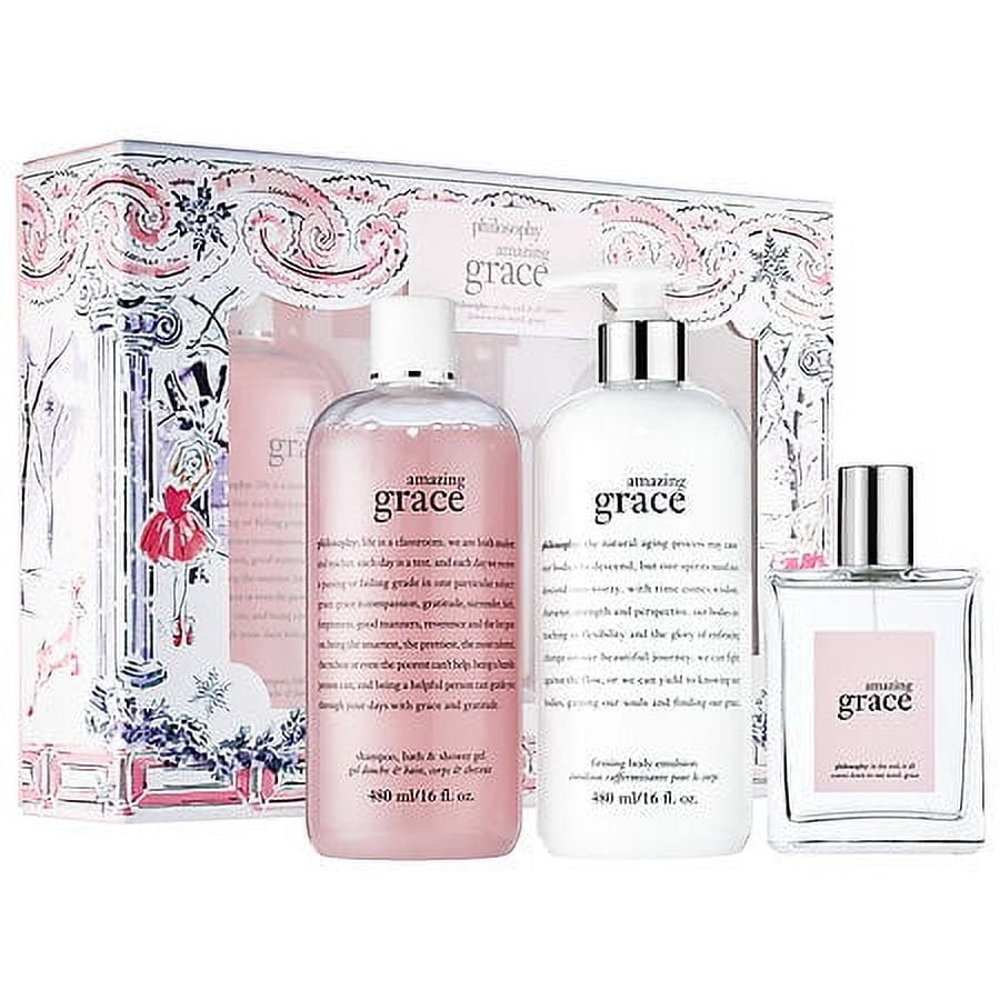 Philosophy Pure Grace 3-Piece Gift Set – Face and Body Shoppe