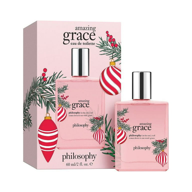 Philosophy Amazing Grace Eau de Toilette Holiday 2022 Limited Edition 2 oz