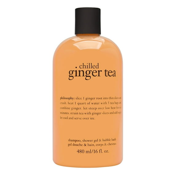 Philosophy By Philosophy - Chilled Ginger Tea Shampoo, Shower Gel & Bubble Bath 16 Oz, For Women