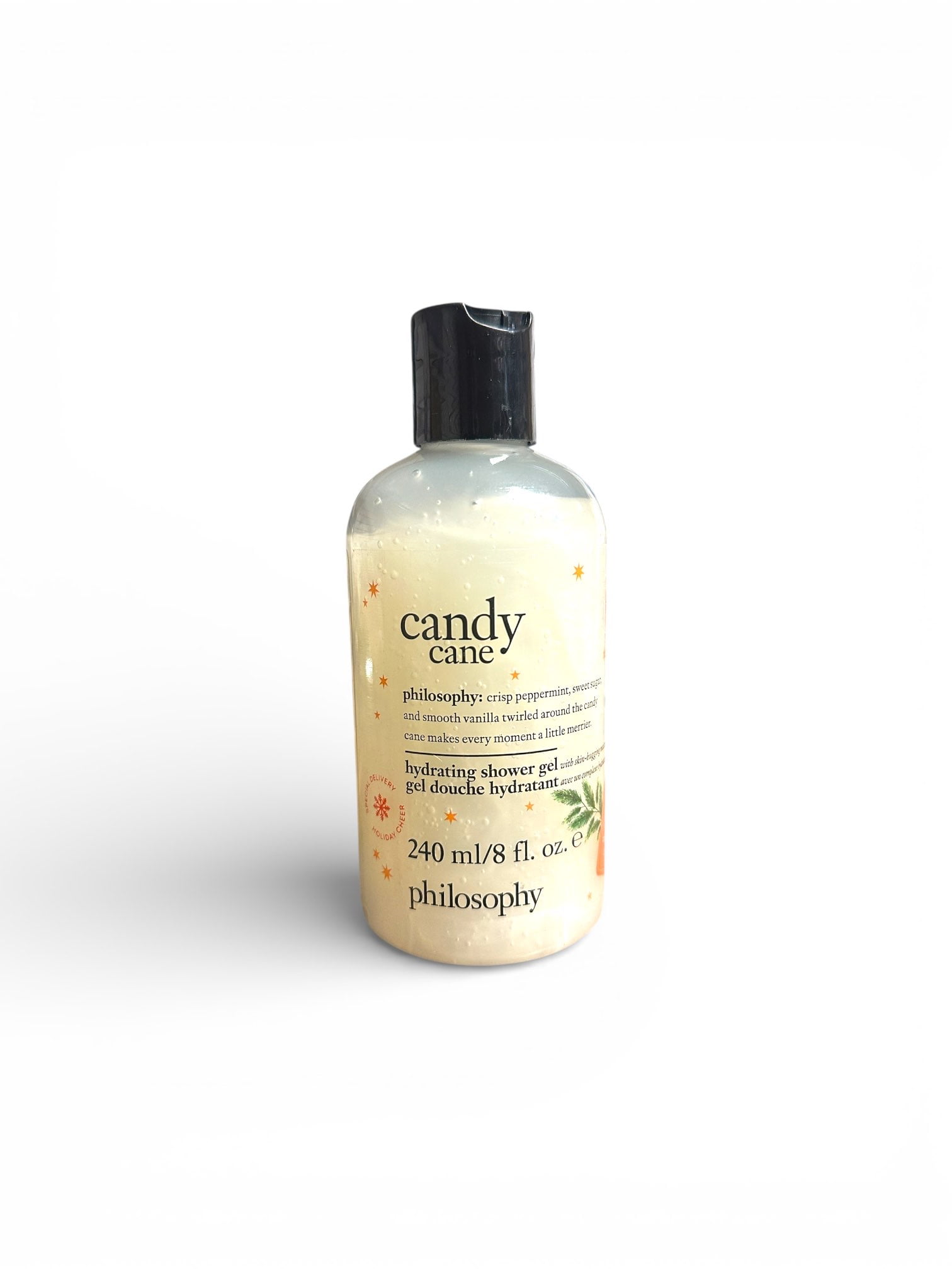 Philosophy Candy Cane Hydrating Shower Gel 8 oz Body Wash