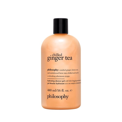 Philosophy Chilled  Ginger Tea Shower Gel & Hydrating Body Wash, 16 fl oz
