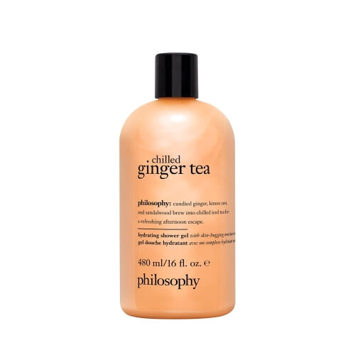 Philosophy Chilled Ginger Tea Shower Gel & Hydrating Body Wash, 16 fl oz