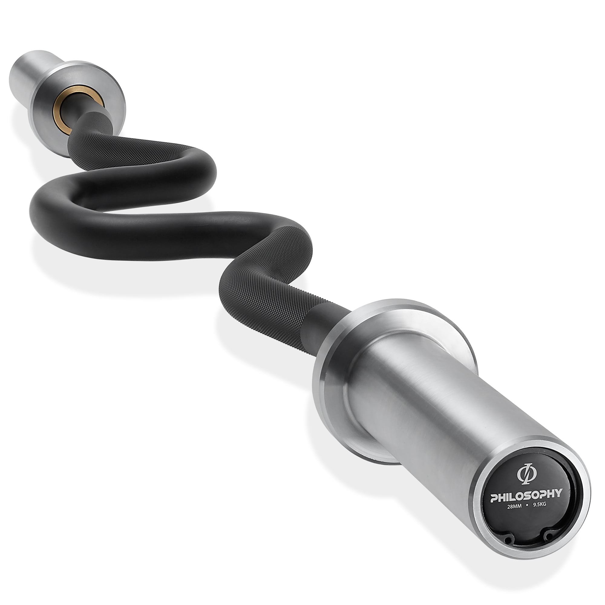 Philosophy Gym EZ Curl Olympic Barbell 9.3KG 400LB Capacity in Nepal at NPR 32604 Rating 4