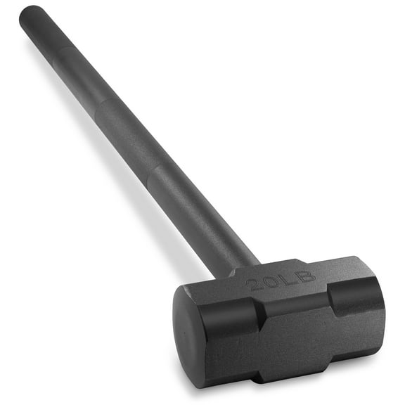Philosophy Gym Fitness Hammer, 20 LB - Steel Hammer for Strength Training