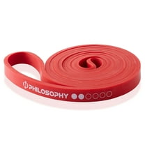 Philosophy Gym - Resistance Band - 1/2" (15-25 lbs), Red