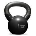 thumbnail image 1 of Philosophy Gym Vinyl Coated Cast Iron Kettlebell Weight 20 lbs - Black, 1 of 5