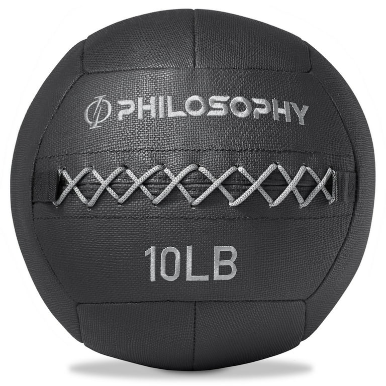 Philosophy Gym 10 LB Wall Ball Soft Shell Weighted Fitness