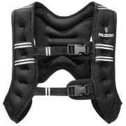 Philosophy Gym Workout Weighted Vest 8 LB, Reflective, Men and Women