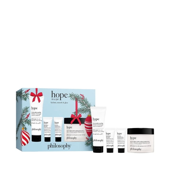 Philosophy - Hope In A Jar Hydrate, Smooth & Glow 4-Piece Gift Set