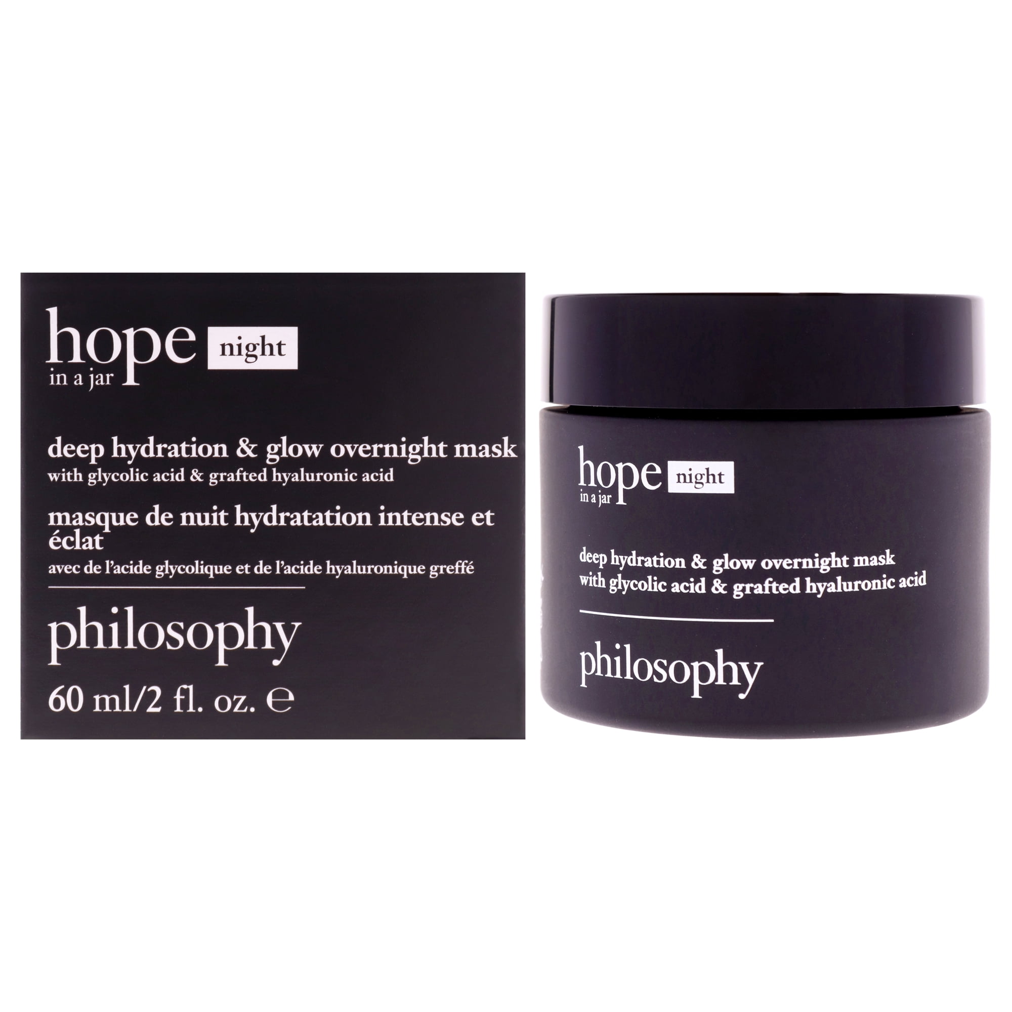 Philosophy Hope in A Jar Deep Hydration and Glow Overnight Mask , 2 oz Mask