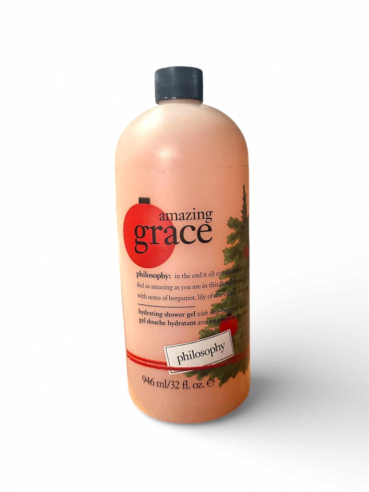 Philosophy Amazing Grace Hydrating Shower Gel, 32 fl oz – Gentle Daily Body Wash