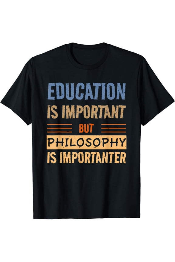 Philosophy Is Importanter - Question Mark Funny T-Shirt