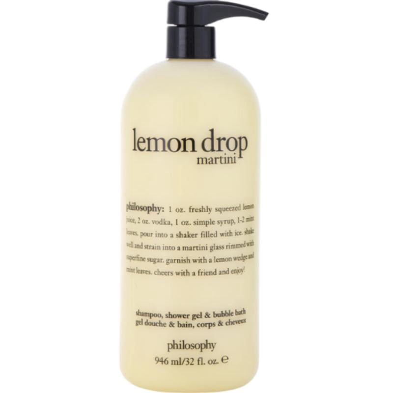 Philosophy Lemon Drop Martini Shampoo, Shower Gel And Bubble Bath 32 fl. oz