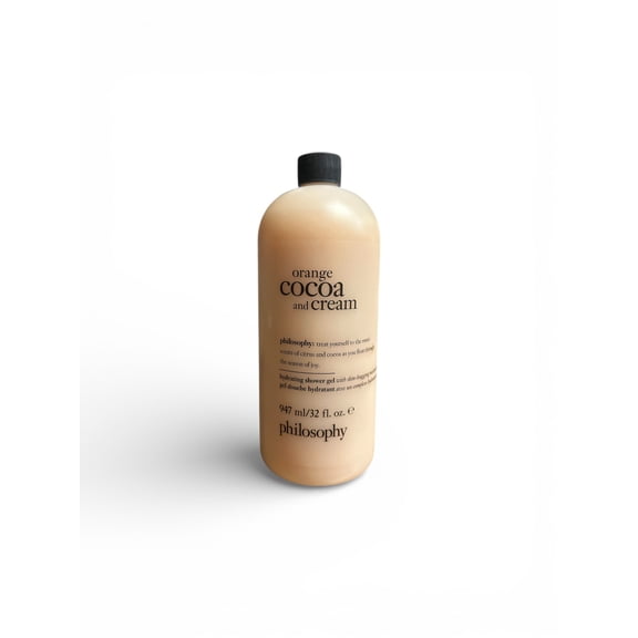 Philosophy Orange Cocoa and Cream Hydrating Shower Gel 32 oz Moisturizing Body Wash