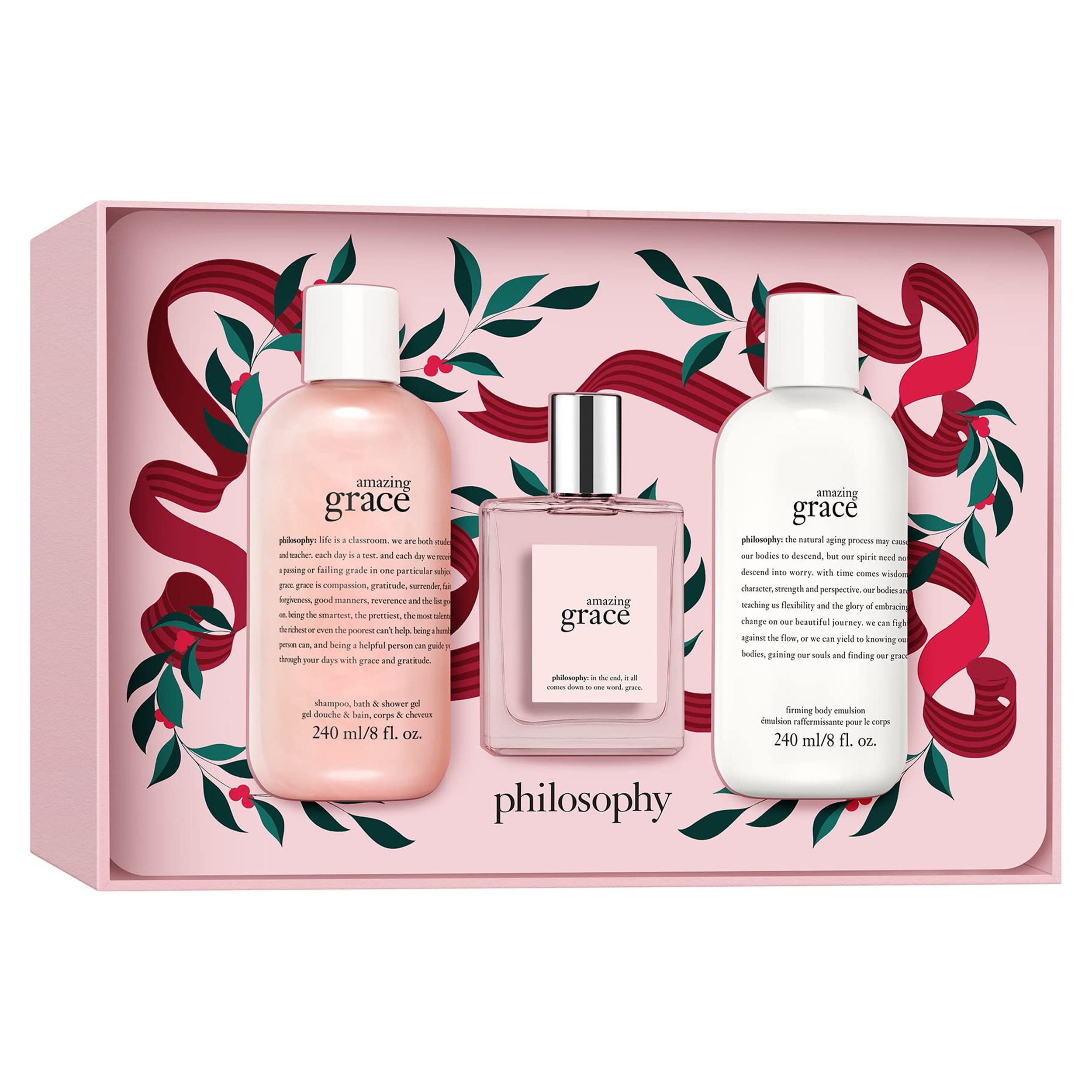 Philosophy PHIL99260092056 Women Amazing Grace 3 Piece Makeup Gift Set