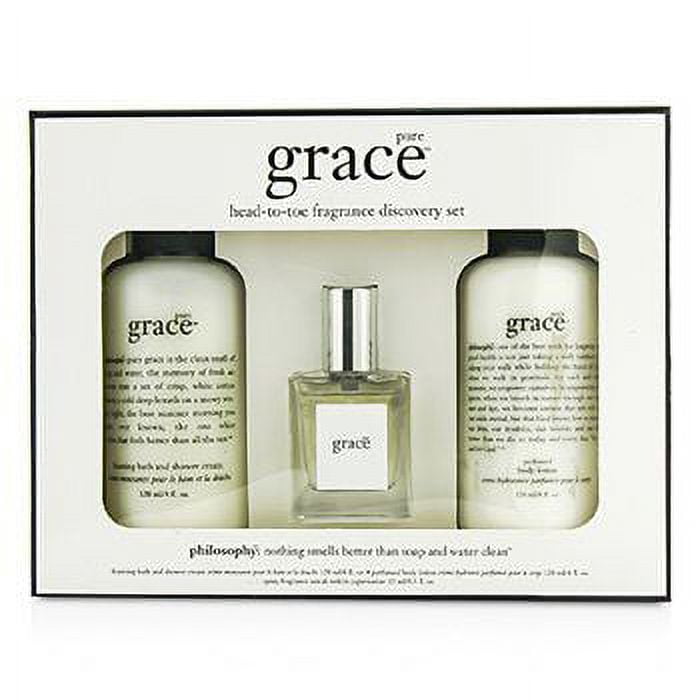 Philosophy Pure Grace Coffret Eau De Toilette Spray 15ml/0.5oz + Body Lotion 120ml/4oz + Shower