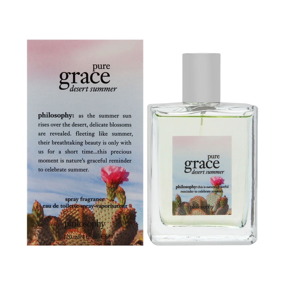 Philosophy Pure Grace Summer Moments by Philosophy EDT Spray 2 oz for Women and A Mystery Name Brand Sample Vile