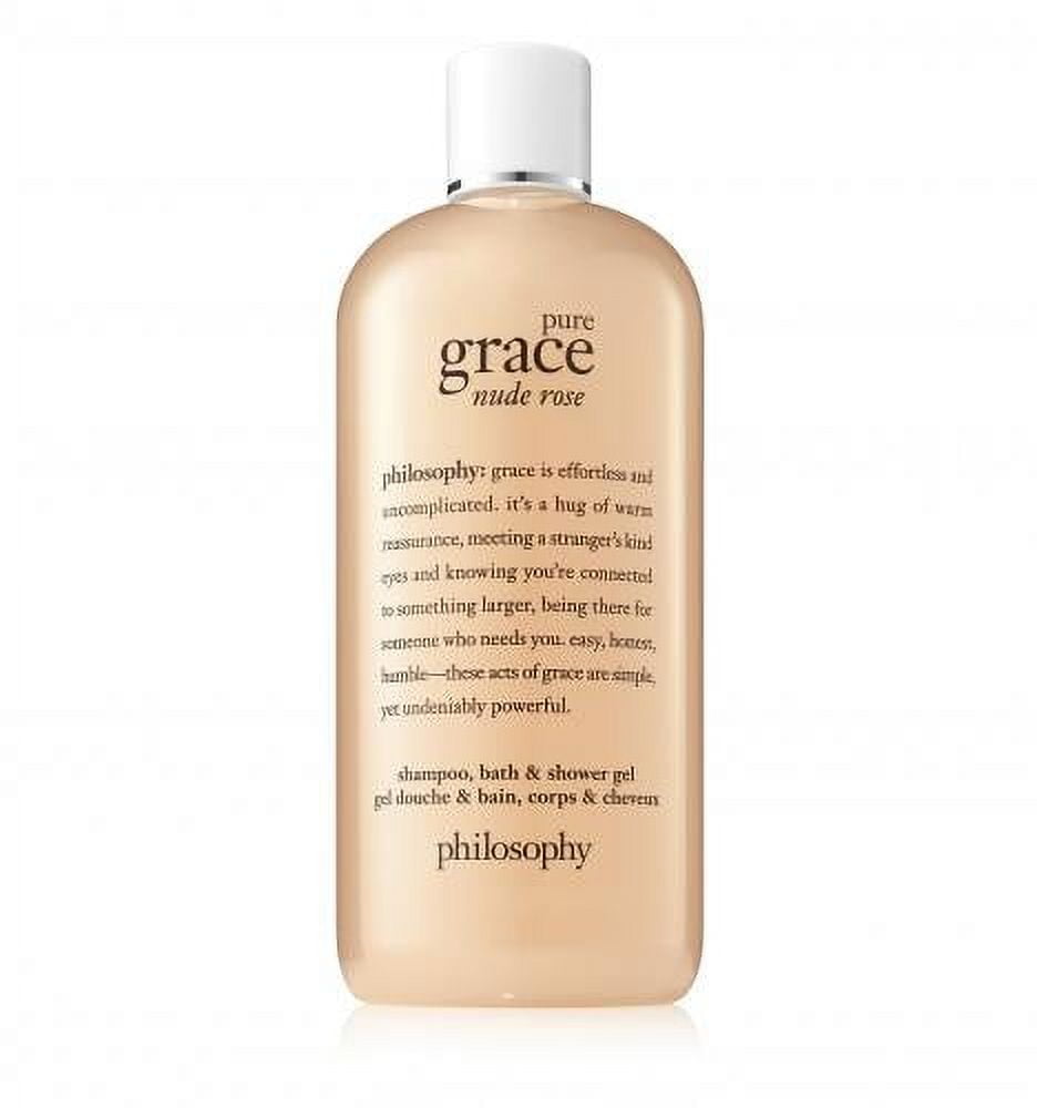 Philosophy Pure Grace Nude Rose Shampoo, Bath & Shower Gel, 8 Oz