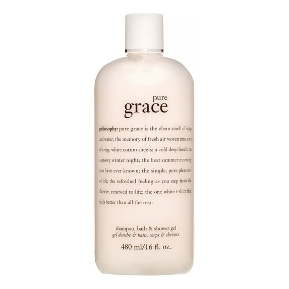 Philosophy Pure Grace Shampoo, Bath & Shower Gel, 16 Oz