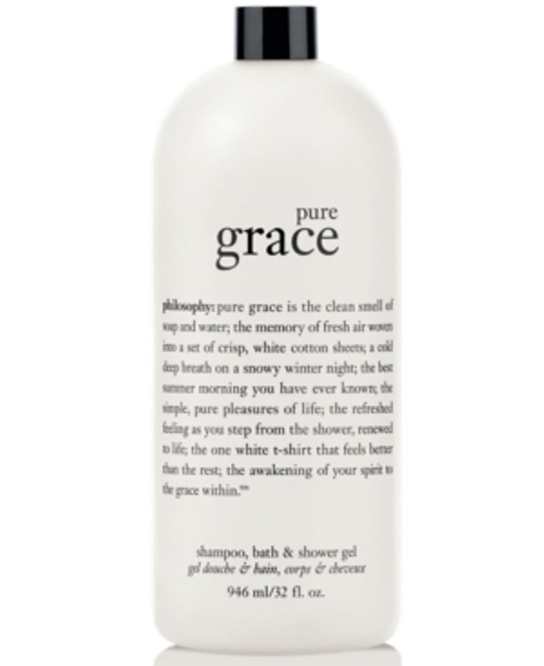 Philosophy Pure Grace Shampoo, Bath and Shower Gel, 32 Fl Oz