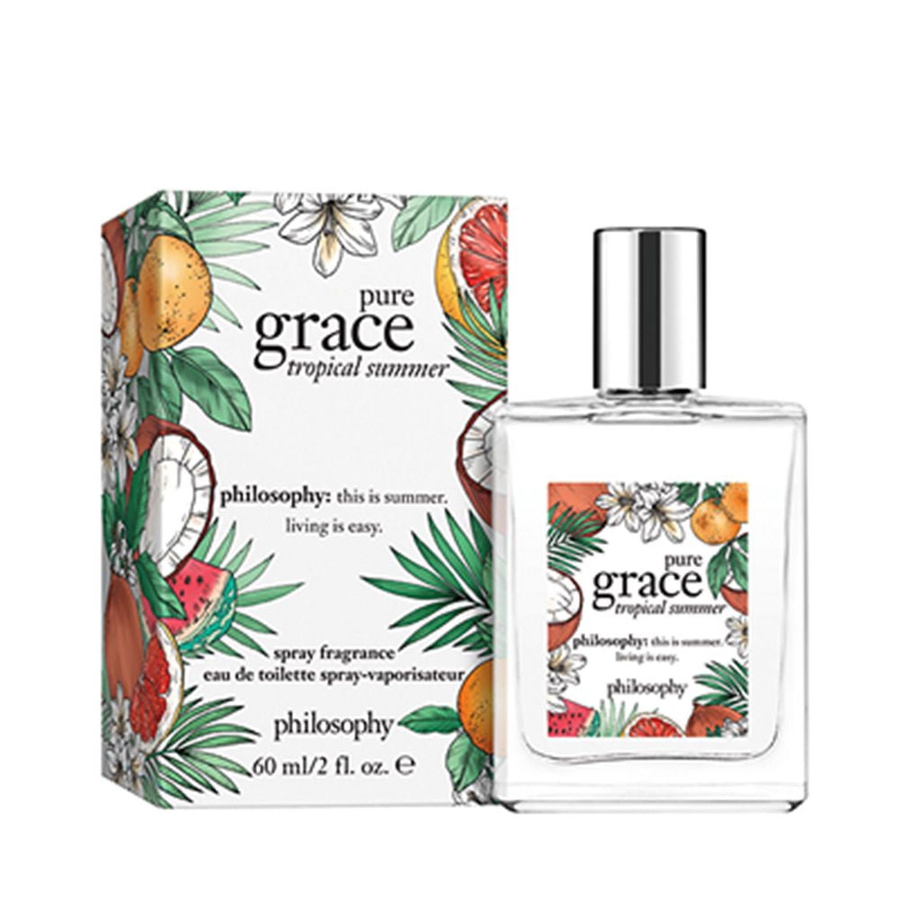 Philosophy - Pure Grace Tropical Summer Spray Fragrance Eau de Toilette 2 oz.