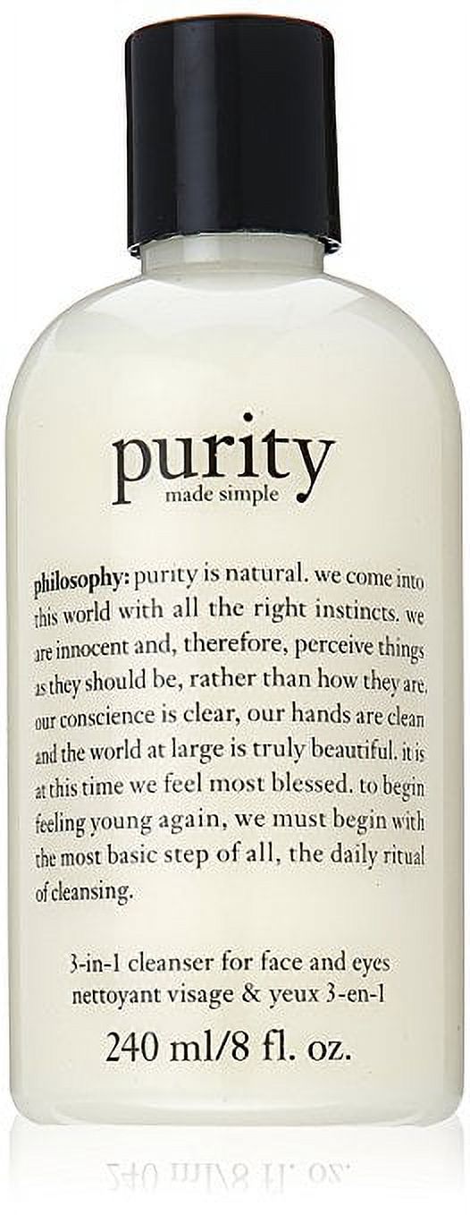 Philosophy Purity Made Simple 3-In-1 Cleanser For Face And Eyes 240Ml/8Oz by - image 1 of 1