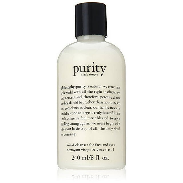 Philosophy Purity Made Simple 3-In-1 Cleanser For Face And Eyes 240Ml/8Oz by