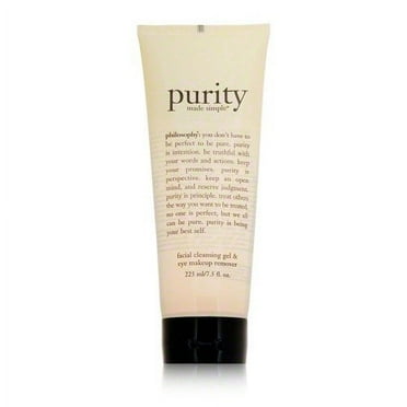 Philosophy Purity Made Simple Foaming Facial Cleansing Gel & Eye Makeup Remover, 7.5 fl oz