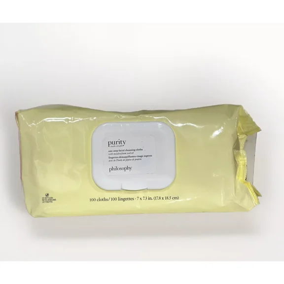 Philosophy Purity One-Step Facial Cleansing Cloths 100 cloths 1 Pack