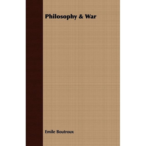 Philosophy & War, (Paperback)