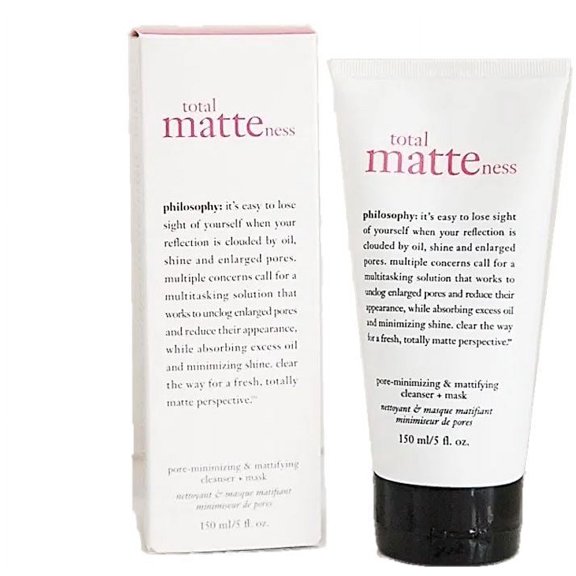Philosophy by Philosophy Total Matteness Pore-Minimizing & Mattifying Cleanser + Mask --150ml/5oz(D0102HH5702.)