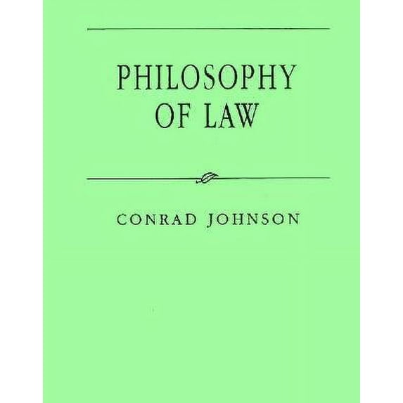 Pre-Owned Philosophy of Law (Twayne's Social Movements Past & Present) Paperback