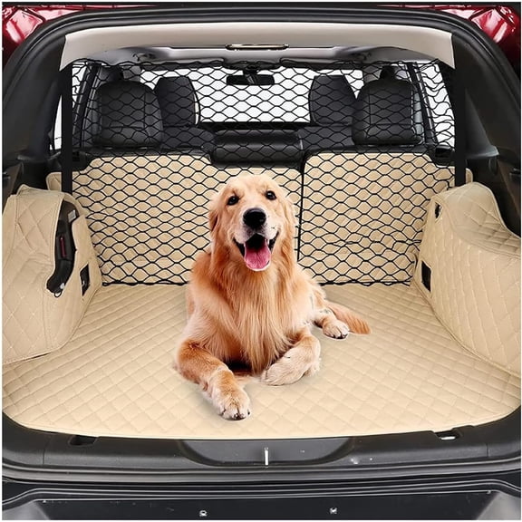 Philowng 47"x27" Universal Mesh Dog Car Barrier Net
