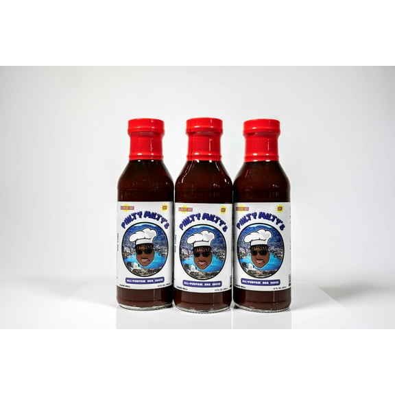 Philty Milty Danger Zone Hot BBQ Sauce, 12oz, 3 Pack
