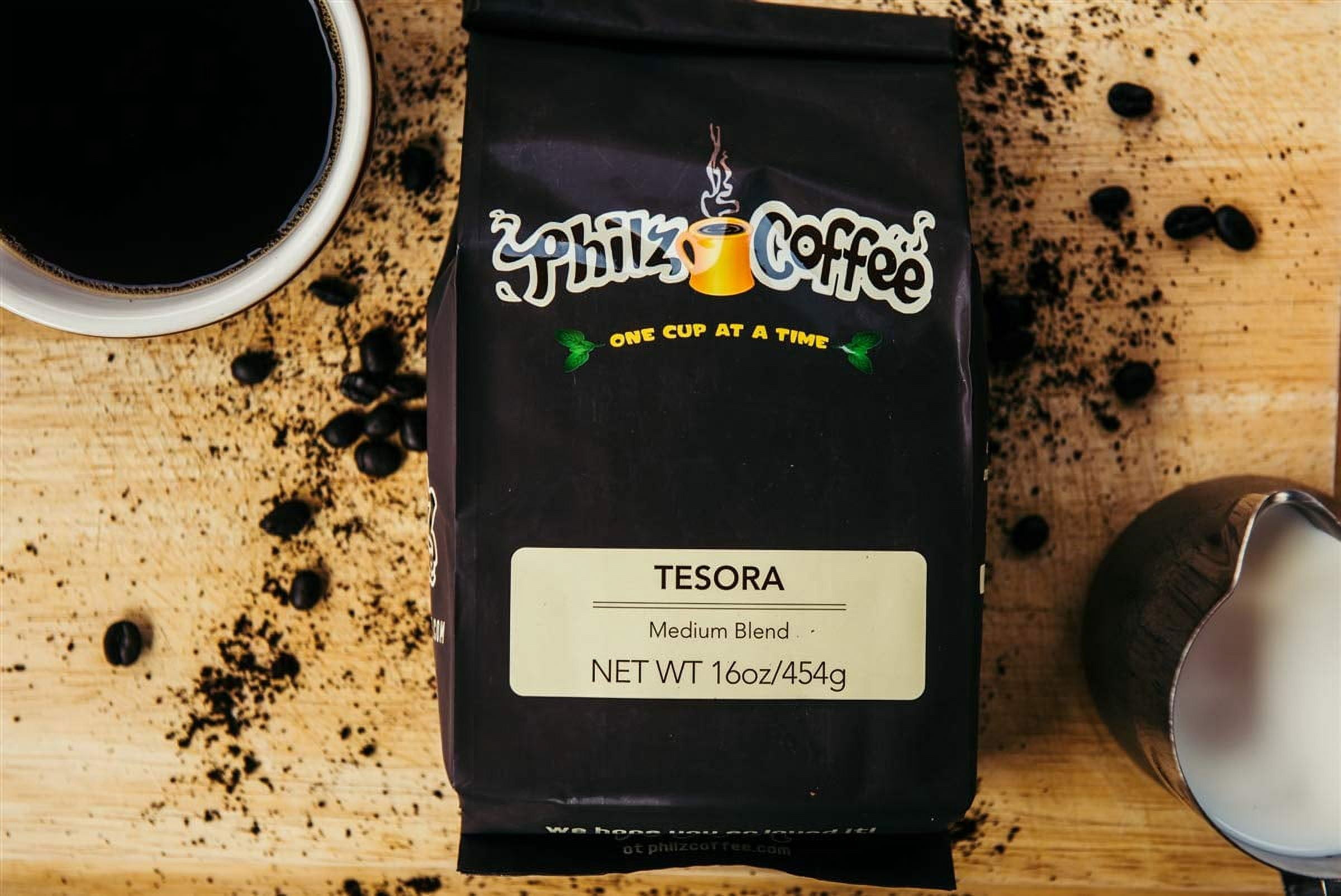 Philz Coffee - Tesora - Medium Blend - 16oz Bag Whole Bean