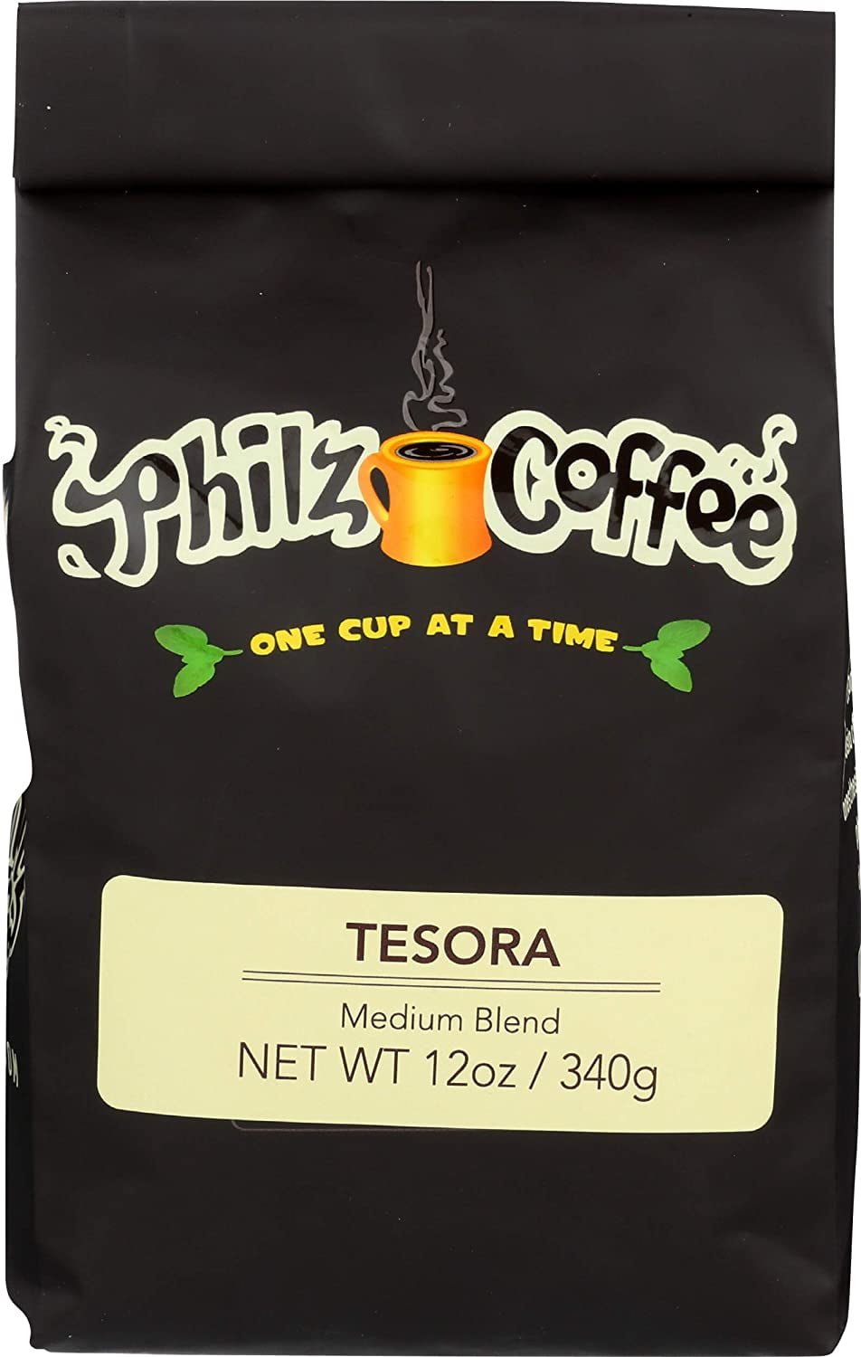 Philz Coffee, Tesora, Medium Blend, Whole Beans 12 Ounce