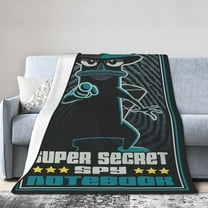 Phineas And Ferb Blanket Soft Cozy Flannel Warm Throw Blanket Unique Gifts Room Decor Blanket 40"x30"