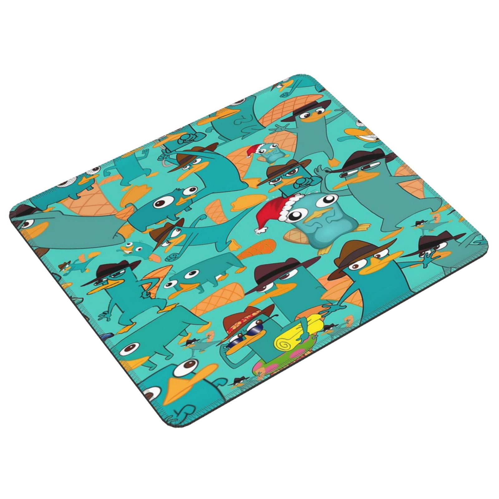 Phineas Fer Computer Mouse Mat with Anti-Slip Rubber Base Anti-Fray ...