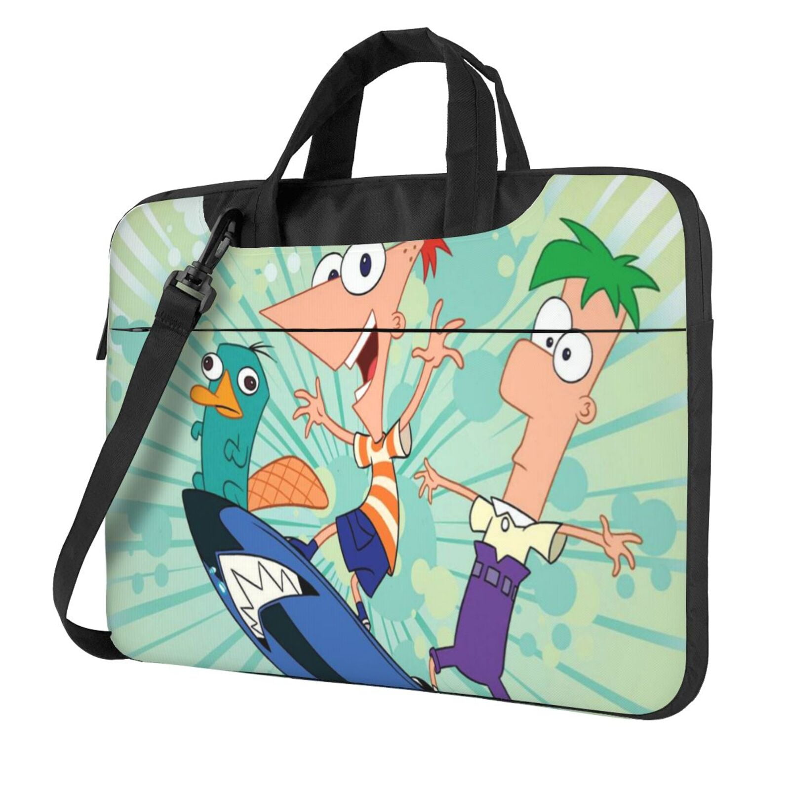 Phineas Fer Laptop Bag Fashion Laptop Shoulder Bag Computer Bag ...