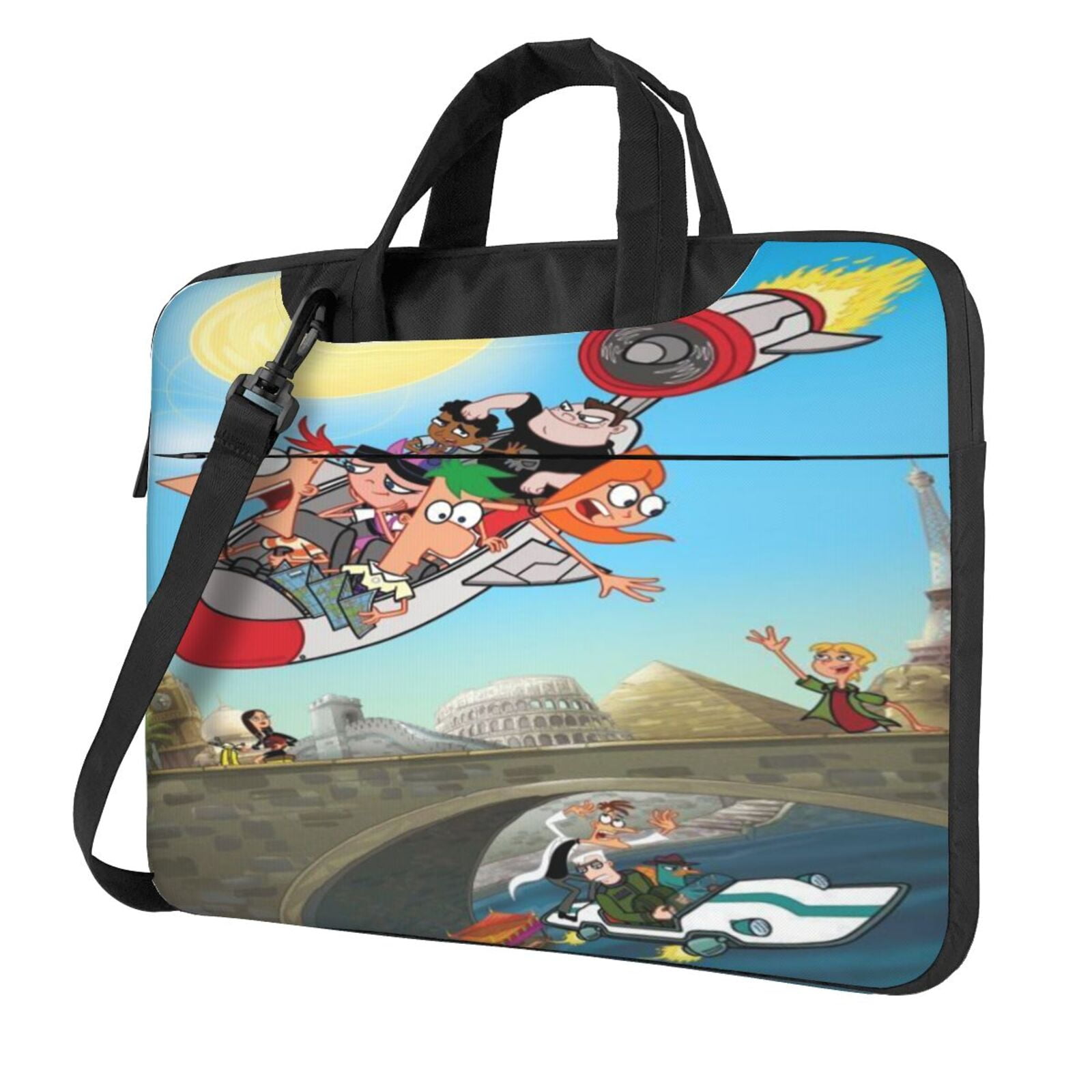 Phineas Fer Laptop Bag Fashion Laptop Shoulder Bag Computer Bag ...