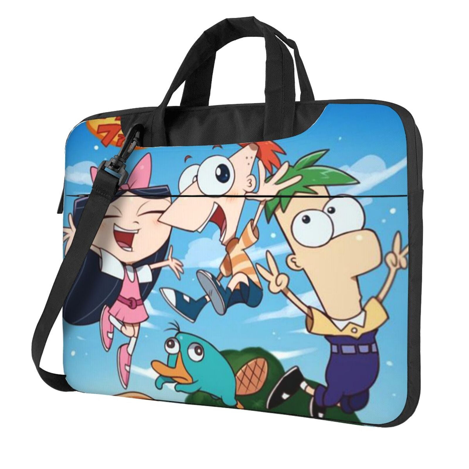 Phineas And Ferb Laptop Sleeve Case 14 Inch Computer Tablet Shoulder ...