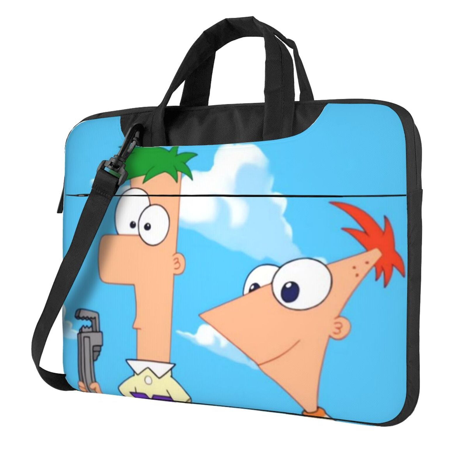 Phineas And Ferb Laptop Sleeve Case 14 Inch Computer Tablet Shoulder ...