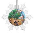 thumbnail image 1 of Phineas And Ferb Snowflake Pendant Christmas Party Decorations Snowflake Ornaments for Winter Christmas Tree Window Decor, 1 of 6