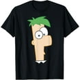 thumbnail image 1 of Phineas And Ferb T-shirt Large Ferb Face T-Shirt Cotton Short Sleeve Crew Neck Soft T-shirt, 1 of 4