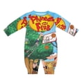 thumbnail image 1 of Phineas And Ferb Unisex Baby Boy Girl Rompers Long Sleeve Infant Jumpsuits Babies' Outfits Fall Winter Clothes 12-18M, 1 of 5