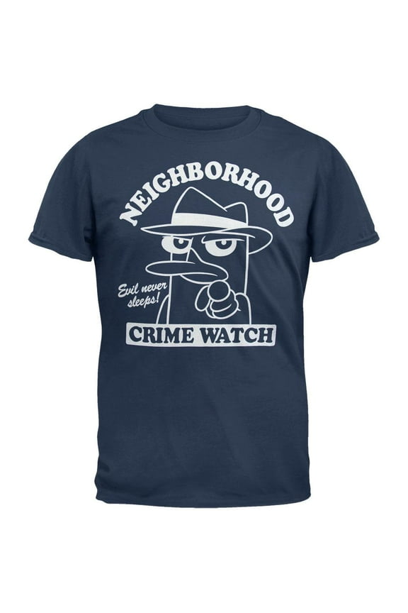 Phineas & Ferb - Crime Watch Soft T-Shirt - Small