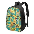thumbnail image 1 of Phineas And Ferb Laptop Backpack, Daypack Backpack For Work College, Extra Large Travel Backpack, Computer Backpack With Usb Port, 17x12x6.5 Inch Book Bag, 1 of 9