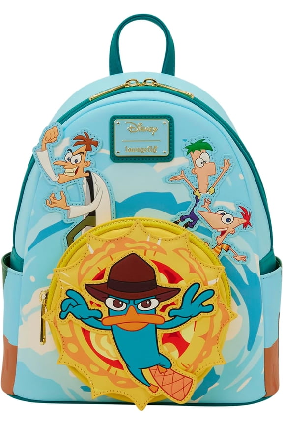 Phineas & Ferb Light-Up Mini-Backpack Loungefly