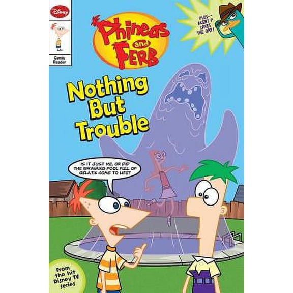 Pre-Owned Phineas & Ferb (Pb): Phineas and Ferb Comic Reader Nothing But Trouble (Paperback)